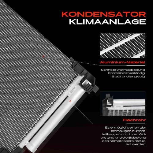 Frankberg 1x Kondensator Klimaanlage für Toyota Prius W5 Lexus UX AA1 AH1 MA1 1.8L Bild Frankberg 1x Kondensator Klimaanlage für Toyota Prius W5 Lexus UX AA1 AH1 MA1 1.8L