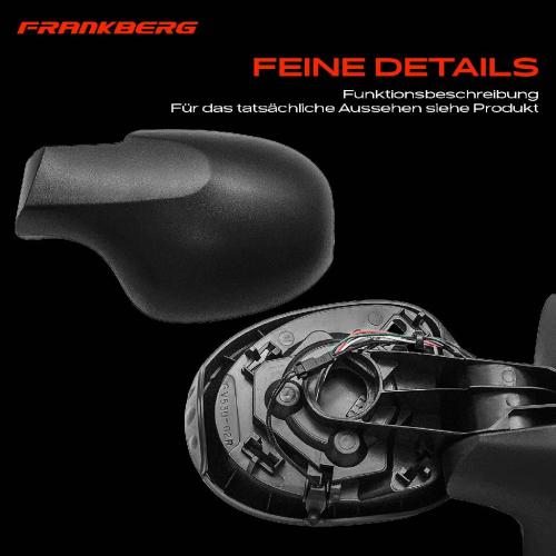 Frankberg 1x Außenspiegel Rechts für Renault Twingo II CN0 1.2L 1.5L 1.6L Bj ab 2007 Bild Frankberg 1x Außenspiegel Rechts für Renault Twingo II CN0 1.2L 1.5L 1.6L Bj ab 2007