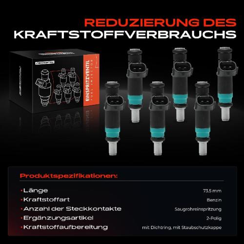 6x Einspritzventil Einspritzdüse für Audi A4 8E2 A6 4B2 3.0L Bild 6x Einspritzventil Einspritzdüse für Audi A4 8E2 A6 4B2 3.0L