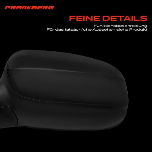 Frankberg 1x Außenspiegel Links für Opel Corsa C Kasten/Schrägheck X01 2000-2012 Bild Frankberg 1x Außenspiegel Links für Opel Corsa C Kasten/Schrägheck X01 2000-2012