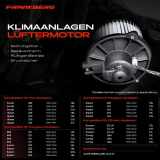 1x Gebläsemotor Innenraumgebläse für Citroën Evasion Jumpy Scudo Fiat Ulysse 806