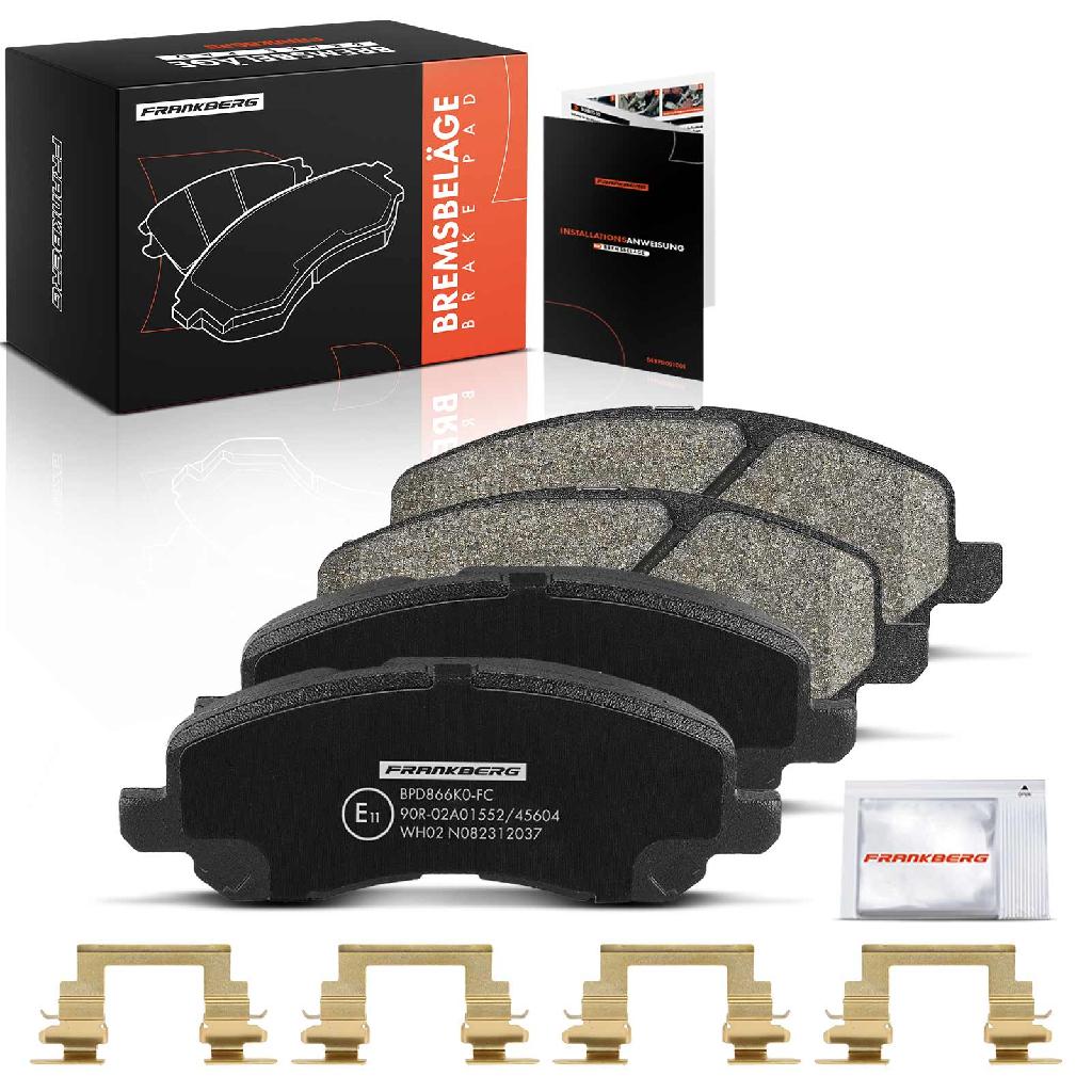 4x Bremsbeläge Vorderachse für Mitsubishi ASX Van Eclipse Galant Stufenheck VI VIII Lancer Cargo Kasten/Kombi