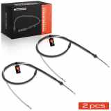 2x Seilzug Feststellbremse Hinterachse beidseitig für DS DS3 Cabriolet SB SA Citroen C3 II SC