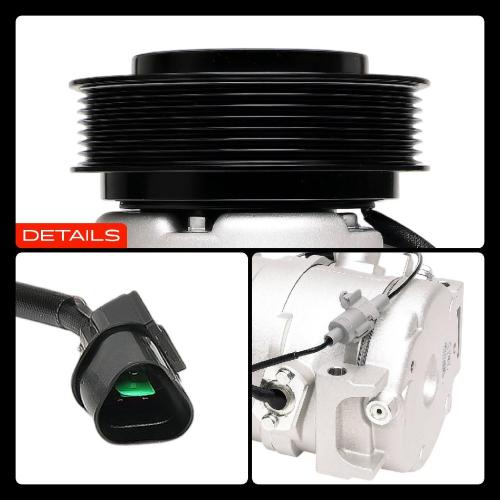 1x Klimakompressor für Mitsubishi Pajero III V6W V7W 3.5L 2000-2007 Bild 1x Klimakompressor für Mitsubishi Pajero III V6W V7W 3.5L 2000-2007