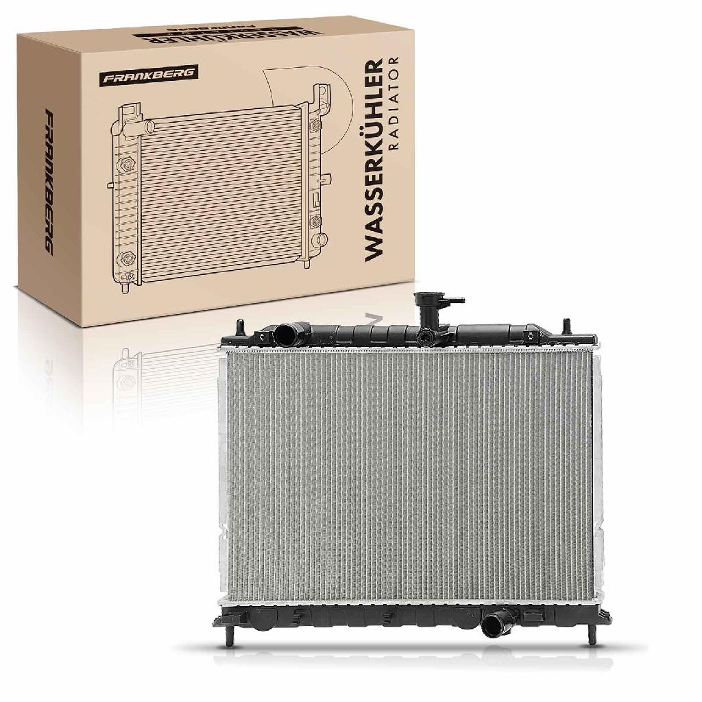 Frankberg 1x Kühler Wasserkühler Motorkühler für KIA Rio II 1.5 CRDi 2005-2008