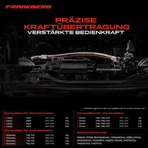 3x Seilzug Feststellbremse Mitte für VW Sharan Ford Galaxy Seat Alhambra Bild 3x Seilzug Feststellbremse Mitte für VW Sharan Ford Galaxy Seat Alhambra