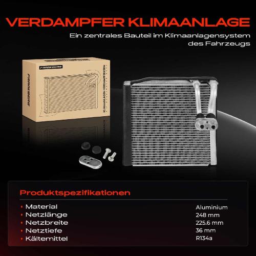 1x Verdampfer Klimaanlage für KIA Picanto TA 2011-2017 Bild 1x Verdampfer Klimaanlage für KIA Picanto TA 2011-2017