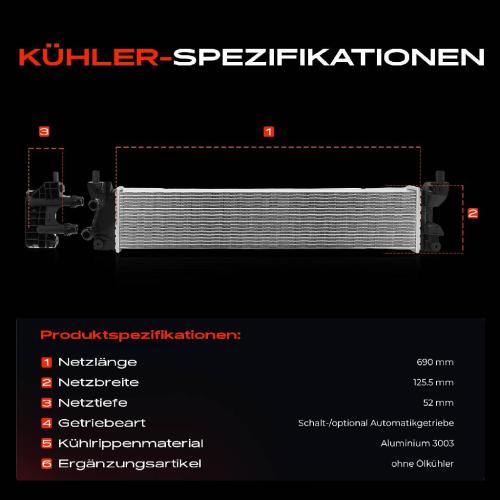 1x Kühler Wasserkühler Motorkühler für VW Sharan 7N Seat Alhambra 710 711 2.0L Bild 1x Kühler Wasserkühler Motorkühler für VW Sharan 7N Seat Alhambra 710 711 2.0L