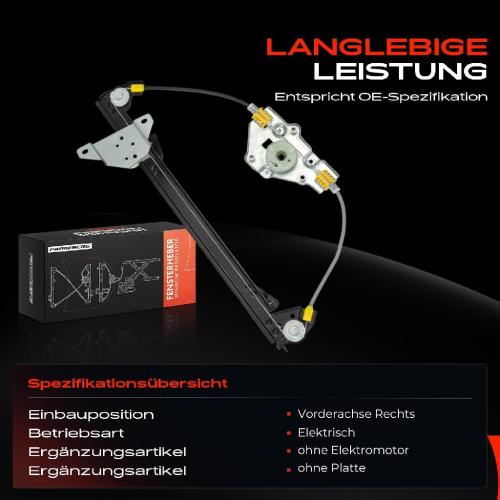 1x Fensterheber Vorne Rechts für Opel Corsa D S07 2006-2014 Bild 1x Fensterheber Vorne Rechts für Opel Corsa D S07 2006-2014