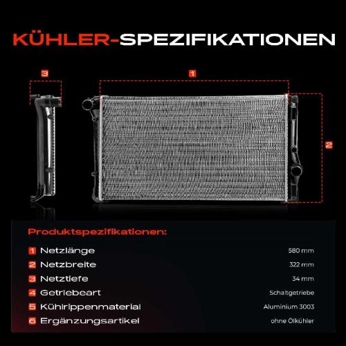 1x Kühler Wasserkühler Motorkühler für Fiat Idea Punto Lancia Musa Ypsilon 1.2L Bild 1x Kühler Wasserkühler Motorkühler für Fiat Idea Punto Lancia Musa Ypsilon 1.2L