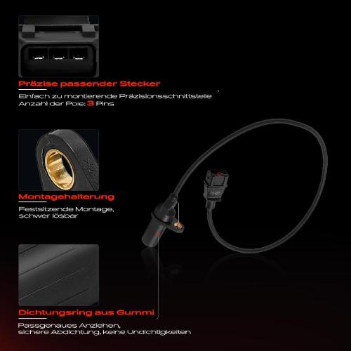 1x Kurbelwellensensor Impulsgeber für Fiat Brava 182 Palio 171 178 Punto 188 Lancia Bild 1x Kurbelwellensensor Impulsgeber für Fiat Brava 182 Palio 171 178 Punto 188 Lancia