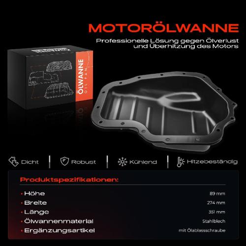 Frankberg 1x Ölwanne Motorölwanne für Opel Astra F Astra G Vectra B 1.8L 2.0L 1994-2005 Bild Frankberg 1x Ölwanne Motorölwanne für Opel Astra F Astra G Vectra B 1.8L 2.0L 1994-2005
