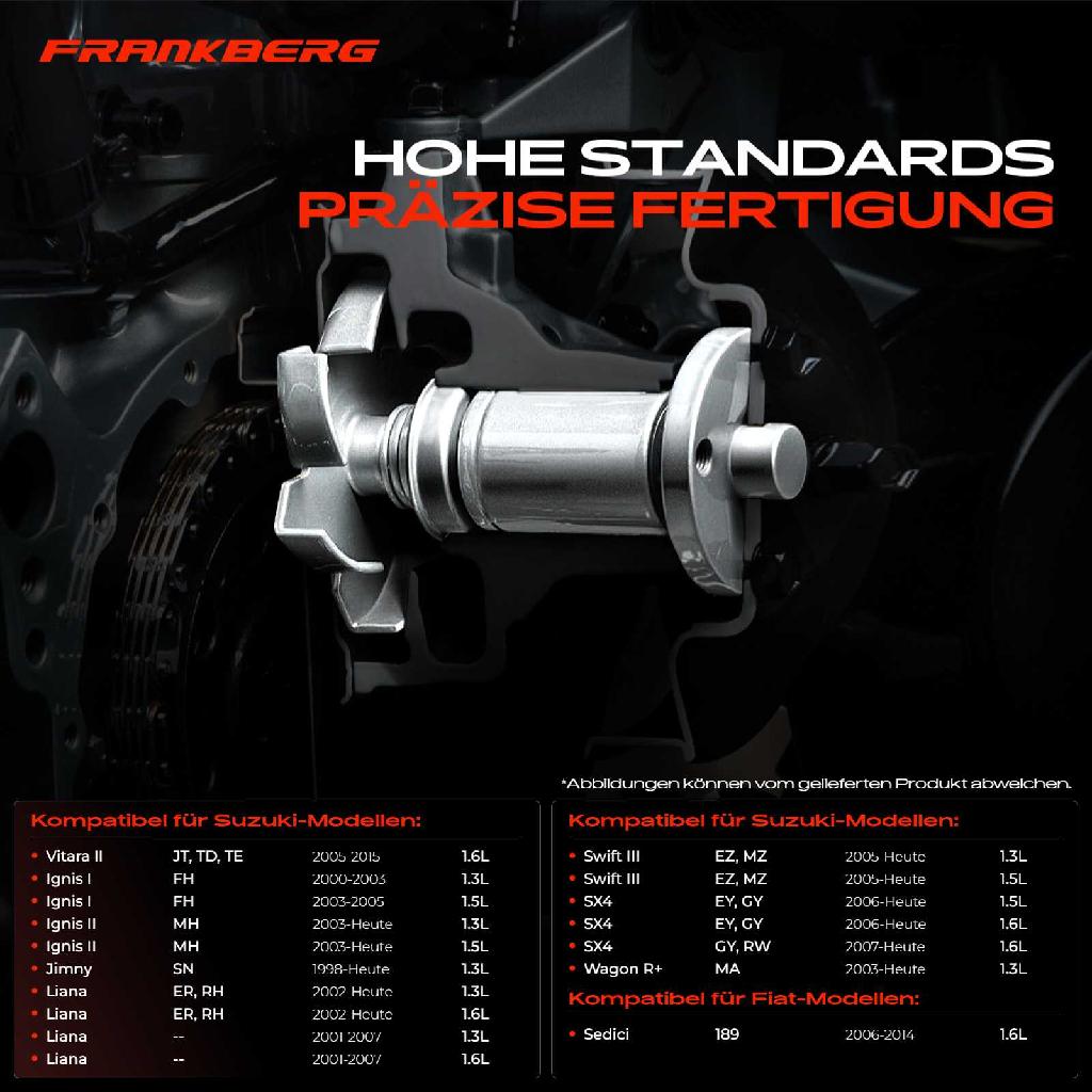 1x Wasserpumpe Kühlwasserpumpe für Suzuki Ignis FH Liana ER Jimny SN SX4 GY Fiat Sedici FY 1.3L-1.6L