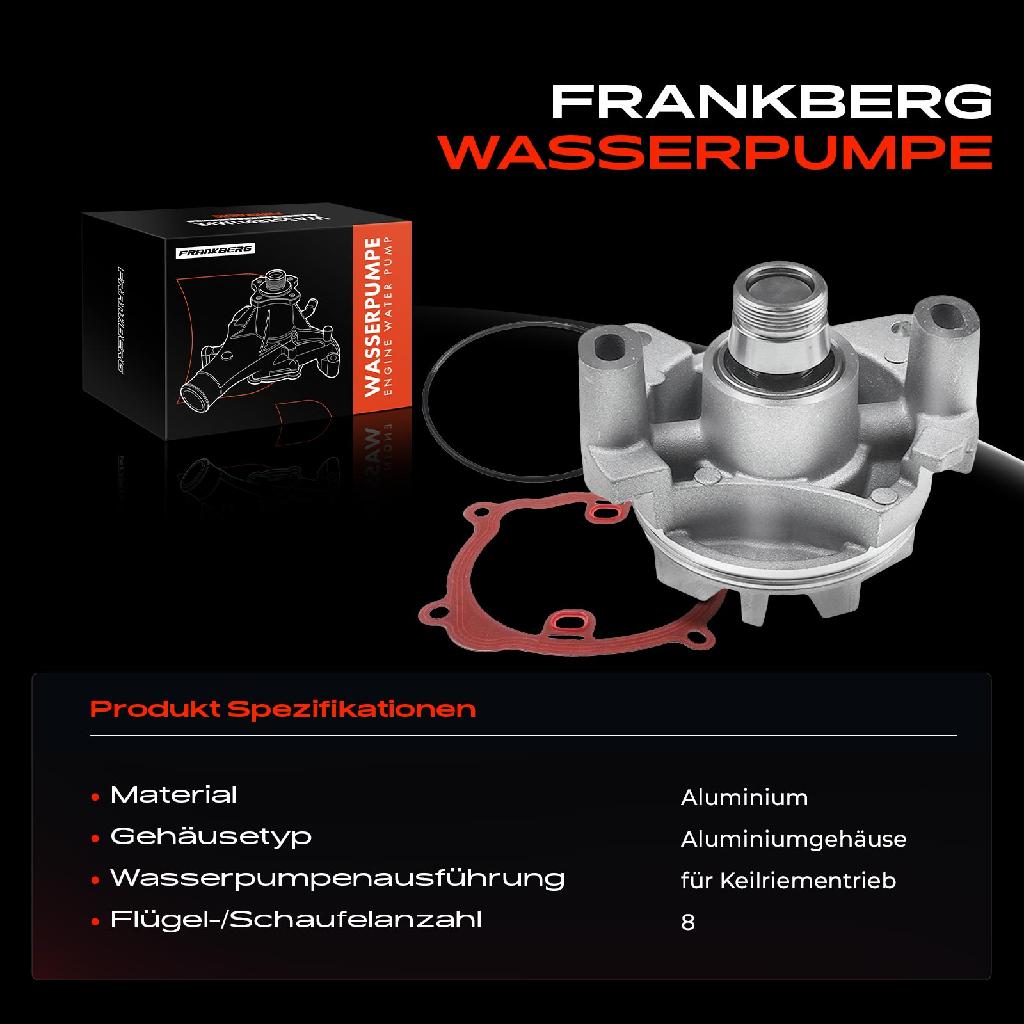 1x Wasserpumpe Kühlwasserpumpe für Renault Laguna II Master Espace IV Nissan Interstar Opel 2.2L 2.5L