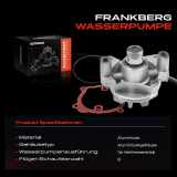 1x Wasserpumpe Kühlwasserpumpe für Renault Laguna II Master Espace IV Nissan Interstar Opel 2.2L 2.5L