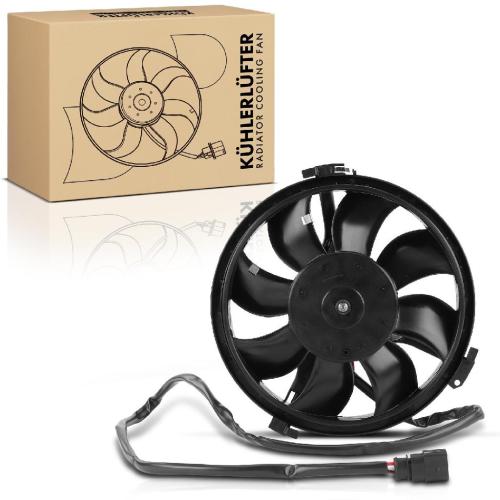 Frankberg 1x Motorkühller Einfachlüfter mit Kühlerlüfterrahmen VW Passat Audi A4 B5 A6 A8 Skoda Superb I Bild Frankberg 1x Motorkühller Einfachlüfter mit Kühlerlüfterrahmen VW Passat Audi A4 B5 A6 A8 Skoda Superb I