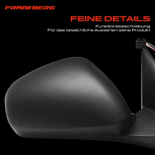 1x Außenspiegel Rechts für Alfa Romeo Mito 955 0.9L 1.2L 1.4L 1.6L 2008-2018 Bild 1x Außenspiegel Rechts für Alfa Romeo Mito 955 0.9L 1.2L 1.4L 1.6L 2008-2018