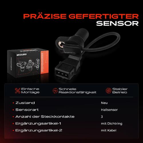 1x Nockenwellenposition Sensor für Hyundai Accent X-3 LC Lantra II J-2 S 1.3L 1.5L Bild 1x Nockenwellenposition Sensor für Hyundai Accent X-3 LC Lantra II J-2 S 1.3L 1.5L