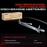 1x Wischergestänge Vorne für KIA Sportage JE KM 2004-2023