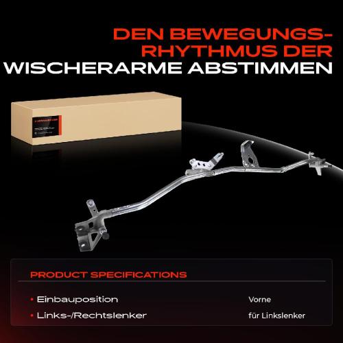 1x Wischergestänge Vorne für Opel Meriva A 2003-2010 Bild 1x Wischergestänge Vorne für Opel Meriva A 2003-2010