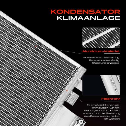Frankberg 1x Kondensator Klimaanlage für KIA Sorento II Kasten/SUV XM 2.0L 2.2L 2009-2015 Bild Frankberg 1x Kondensator Klimaanlage für KIA Sorento II Kasten/SUV XM 2.0L 2.2L 2009-2015