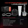 Frankberg 1x Antriebswelle Gelenksatz Vorderachse für Mitsubishi Pajero I L04G V2W L200 K5T Bild Frankberg 1x Antriebswelle Gelenksatz Vorderachse für Mitsubishi Pajero I L04G V2W L200 K5T