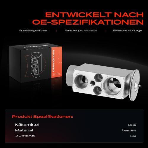 1x Expansionsventil Klimaanlage für Land Rover Discovery Sport Volvo S60 S80 V60 Bild 1x Expansionsventil Klimaanlage für Land Rover Discovery Sport Volvo S60 S80 V60