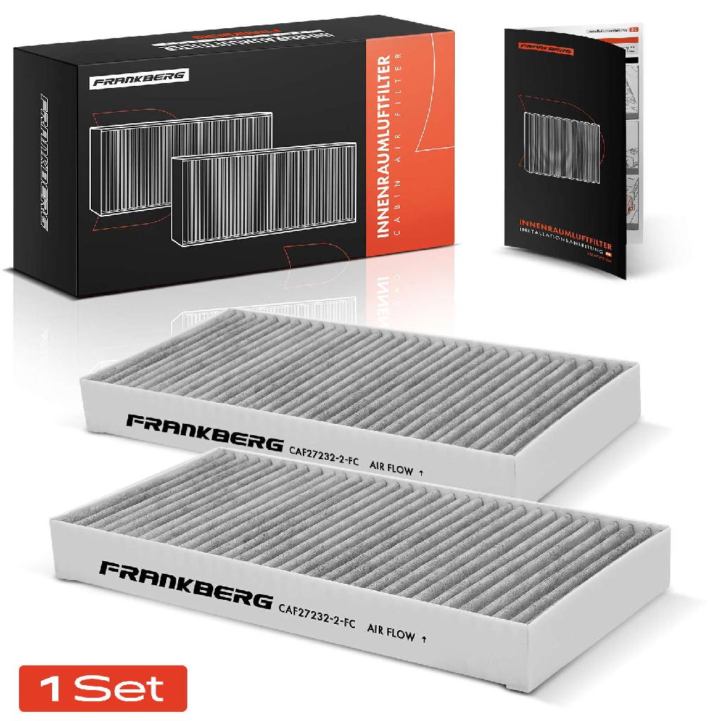 4x Innenraumfilter Aktivkohle für Renault Laguna DT0/1 BT0/1 KT0/1 2007-2015