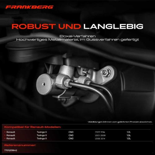 1x Hauptbremszylinder Bremszylinder für Renault Twingo II CN0 2007-2014 Bild 1x Hauptbremszylinder Bremszylinder für Renault Twingo II CN0 2007-2014