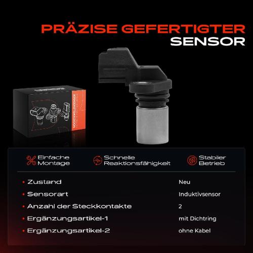 1x Nockenwellenposition Sensor für Toyota Auris Avensis RAV 4 1.4L 2.0L 2.2L 4.5L Bild 1x Nockenwellenposition Sensor für Toyota Auris Avensis RAV 4 1.4L 2.0L 2.2L 4.5L