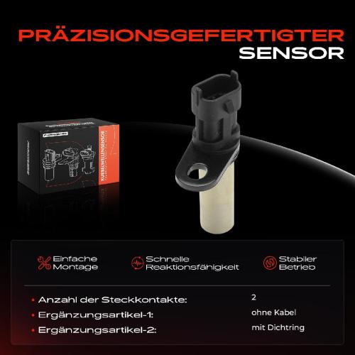 1x Kurbelwellensensor Impulsgeber für Hyundai Equus Genesis Grandeur Sonata V iX55 KIA 3.3L 3.8L Bild 1x Kurbelwellensensor Impulsgeber für Hyundai Equus Genesis Grandeur Sonata V iX55 KIA 3.3L 3.8L