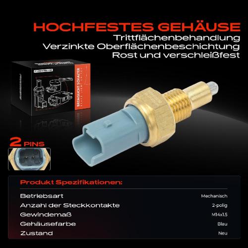1x Bremslichtschalter für Renault Clio Twingo Opel Vivaro Movano B Dacia Logan Bild 1x Bremslichtschalter für Renault Clio Twingo Opel Vivaro Movano B Dacia Logan
