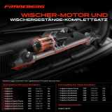 Frankberg 1x Wischerarm Scheibenwischer Vorne für Opel Insignia A Sports Tourer Stufenheck G09