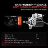 1x Anlasser Starter für VW Multivan V Transporter IV Bus Kasten Pritsche/Fahrgestell 1990-2015