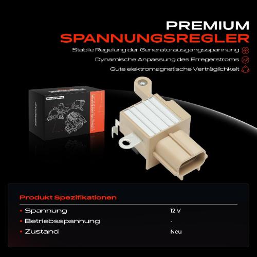 1x Lichtmaschinenregler Generatorregler für Ford C-Max DM2 Volvo C30 Mazda 3 BK Bild 1x Lichtmaschinenregler Generatorregler für Ford C-Max DM2 Volvo C30 Mazda 3 BK