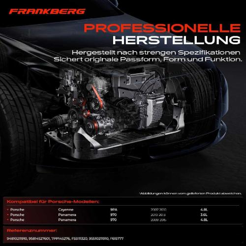 1x Umlenkrolle Führungsrolle für Porsche Cayenne 9PA Panamera 970 4.8L Bild 1x Umlenkrolle Führungsrolle für Porsche Cayenne 9PA Panamera 970 4.8L