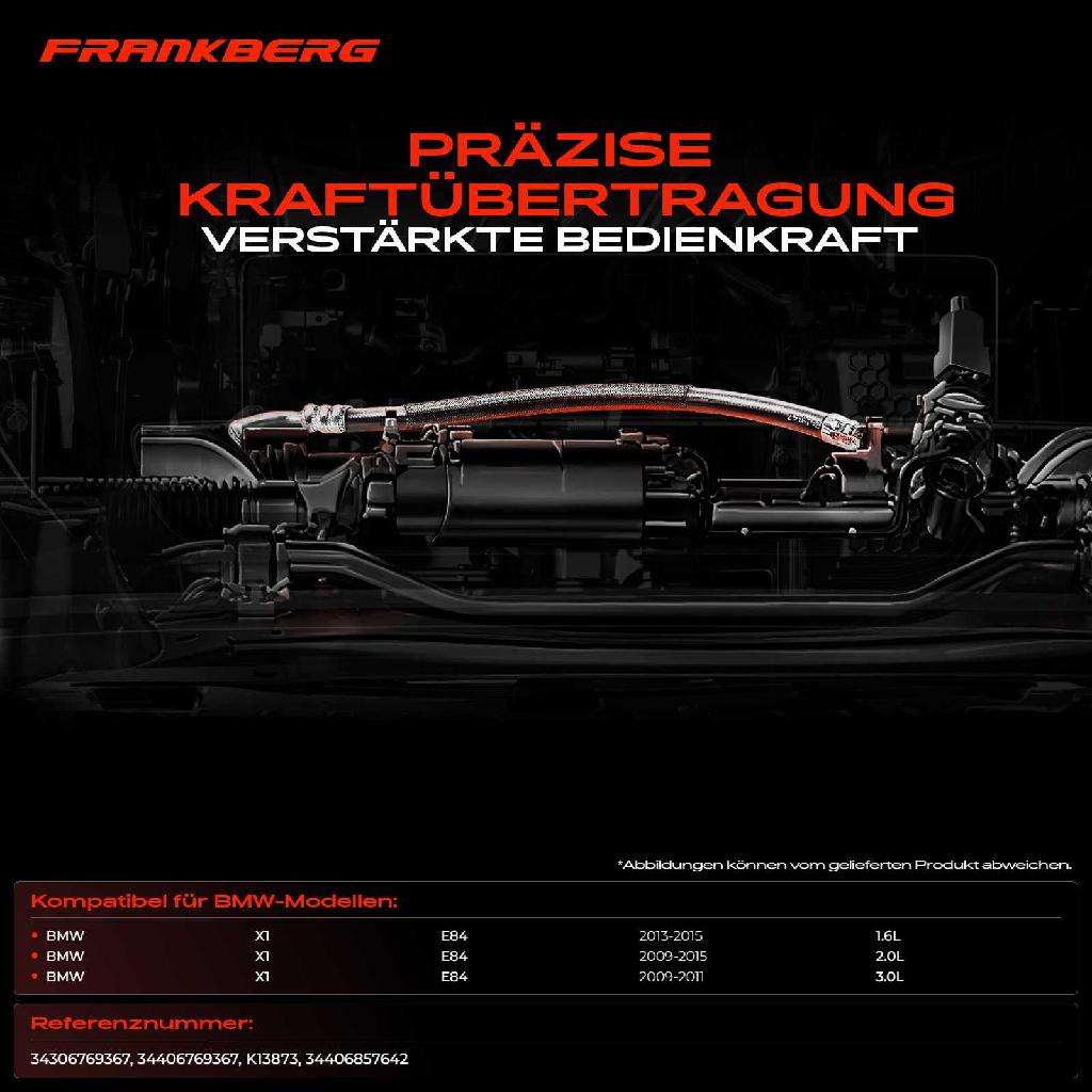 2x Seilzug Feststellbremse Hinterachse beidseitig für BMW X1 E84 1.6L-3.0L 2009-2015