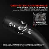 1x Kombischalter Lenkstockschalter für Opel Vauxhall Agila Astra Combo Corsa Vectra