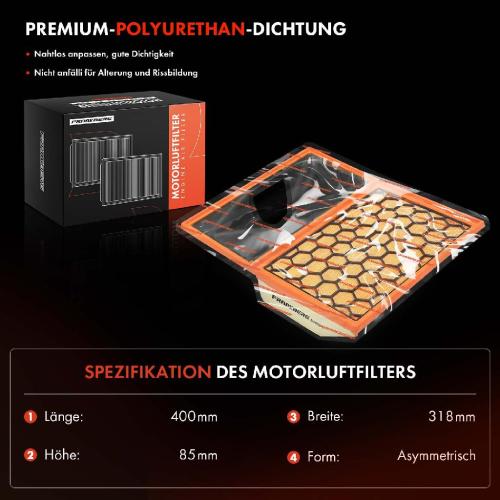 2x Luftfilter Filtereinsatz für Daewoo Nubira J100 Iveco Daily IV V VI Kasten Bild 2x Luftfilter Filtereinsatz für Daewoo Nubira J100 Iveco Daily IV V VI Kasten