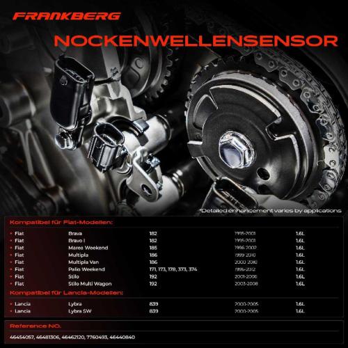 1x Nockenwellenposition Sensor für Fiat Brava Doblo Marea Multipla Fiat Palio Stilo Lancia Bild 1x Nockenwellenposition Sensor für Fiat Brava Doblo Marea Multipla Fiat Palio Stilo Lancia