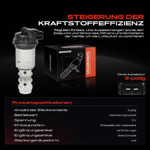 1x Steuerventil Nockenwellenverstellung für BMW 1er 3er E46 E90-E93 5er E60 E61 X1 X3 X5 Z4 Bild 1x Steuerventil Nockenwellenverstellung für BMW 1er 3er E46 E90-E93 5er E60 E61 X1 X3 X5 Z4