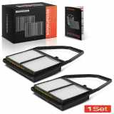 2x Luftfilter Filtereinsatz für Honda Civic 7 Coupe FR-V BE STREAM RN 2000-2009