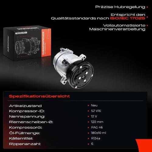 1x Klimakompressor für Daewoo Leganza KLAV Nubira J100 1.6L 2.0L 2.2L 1997-2004 Bild 1x Klimakompressor für Daewoo Leganza KLAV Nubira J100 1.6L 2.0L 2.2L 1997-2004