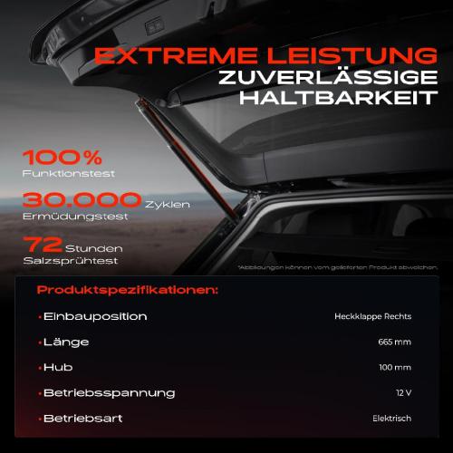 1x Gasfeder Elektrisch Heckklappe Hinten Rechts für BMW 3 Gran Turismo F34 2012-2016 Bild 1x Gasfeder Elektrisch Heckklappe Hinten Rechts für BMW 3 Gran Turismo F34 2012-2016