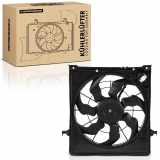 Frankberg 1x Motorkühller Einfachlüfter mit Kühlerlüfterrahmen Hyundai i30 FD KIA Cee'D SW ED 1.6L