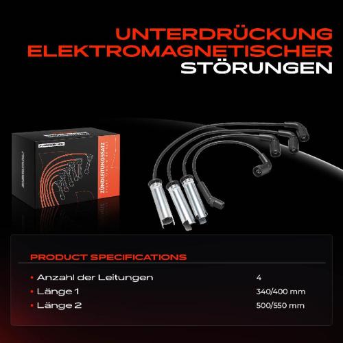 4x Zündleitungssatz Zündkabel für Daewoo Kalos Lanos Chevrolet Aveo Bild 4x Zündleitungssatz Zündkabel für Daewoo Kalos Lanos Chevrolet Aveo