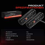 2x Fahrwerksfeder Vorderachse für Mercedes-Benz S-Klasse Coupe C140 4.2L 5.0L 1992-1996