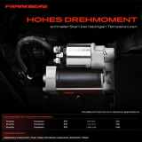 1x Anlasser Starter für Porsche Panamera 970 3.0L 3.6L 4.8L 2009-2016