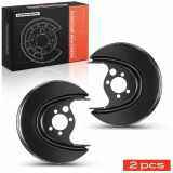 Frankberg 2x Ankerblech Bremsscheibe Hinterachse Beidseitig für VW Polo 6N 6V Caddy Seat Cordoba Ibiza 6K