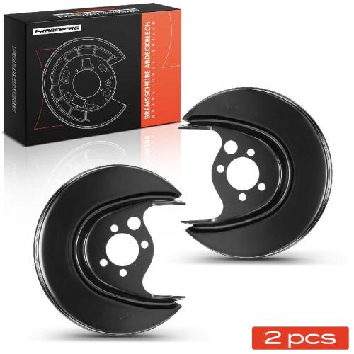 Frankberg 2x Ankerblech Bremsscheibe Hinterachse Beidseitig für VW Polo 6N 6V Caddy Seat Cordoba Ibiza 6K Bild Frankberg 2x Ankerblech Bremsscheibe Hinterachse Beidseitig für VW Polo 6N 6V Caddy Seat Cordoba Ibiza 6K